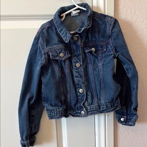 Children's Gymbore Dark Blue Denim Jacket - Classic Everyday Jean Jacket